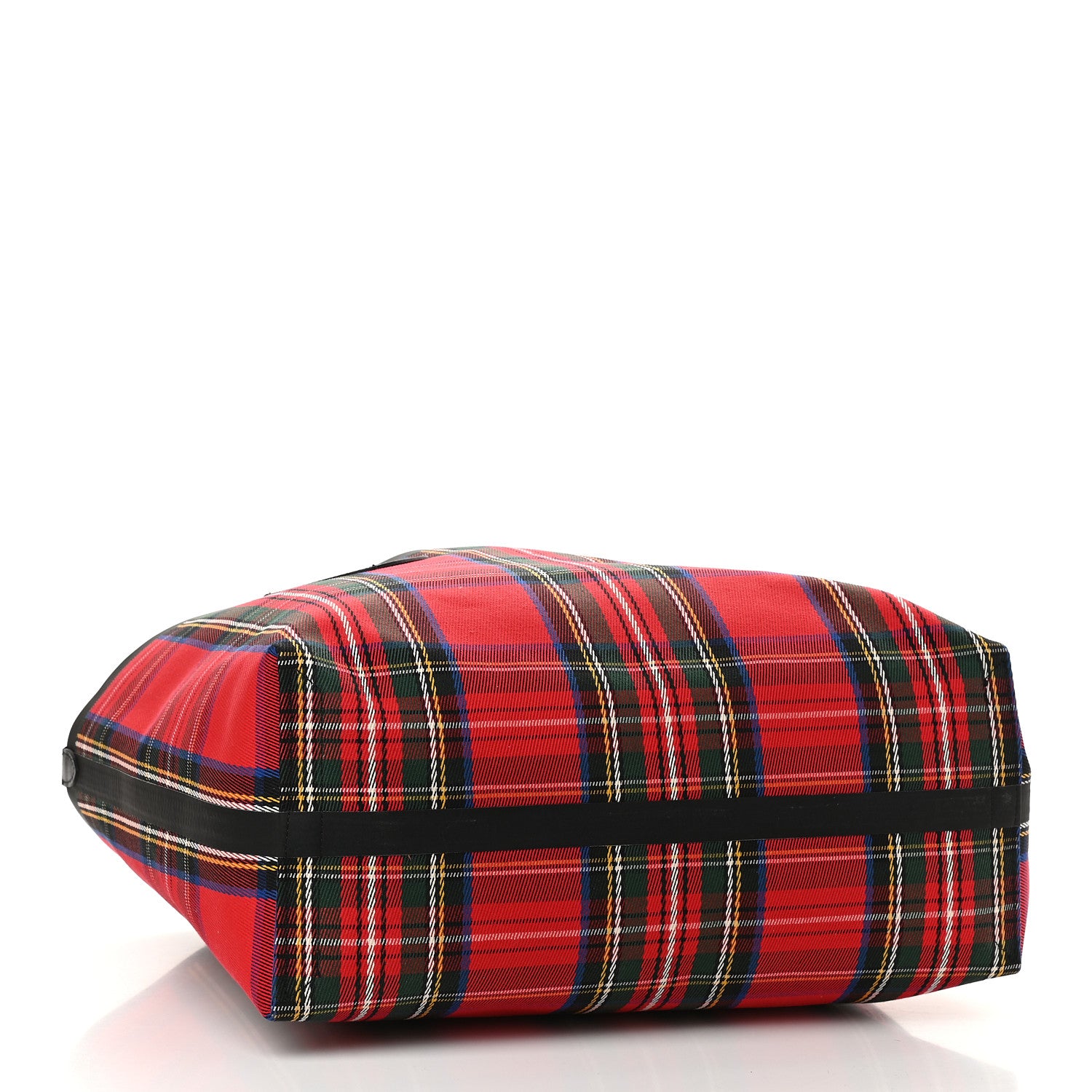 Burberry Vintage Check Medium The Giant Reversible Tote Antique Yellow Bright Red 4 of 14