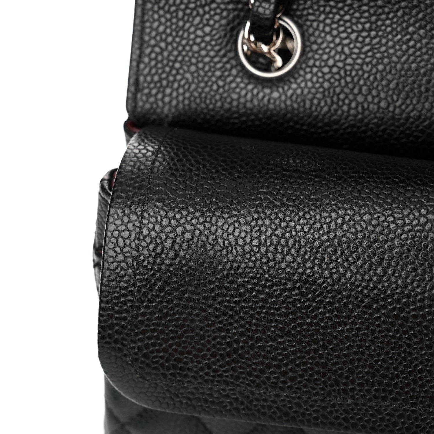 Chanel Caviar Quilted Small Double Flap Black 19 of 22
