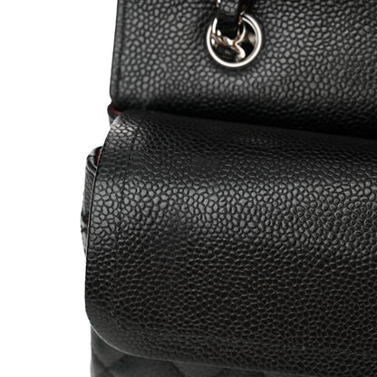 Chanel Caviar Quilted Small Double Flap Black 19 of 22