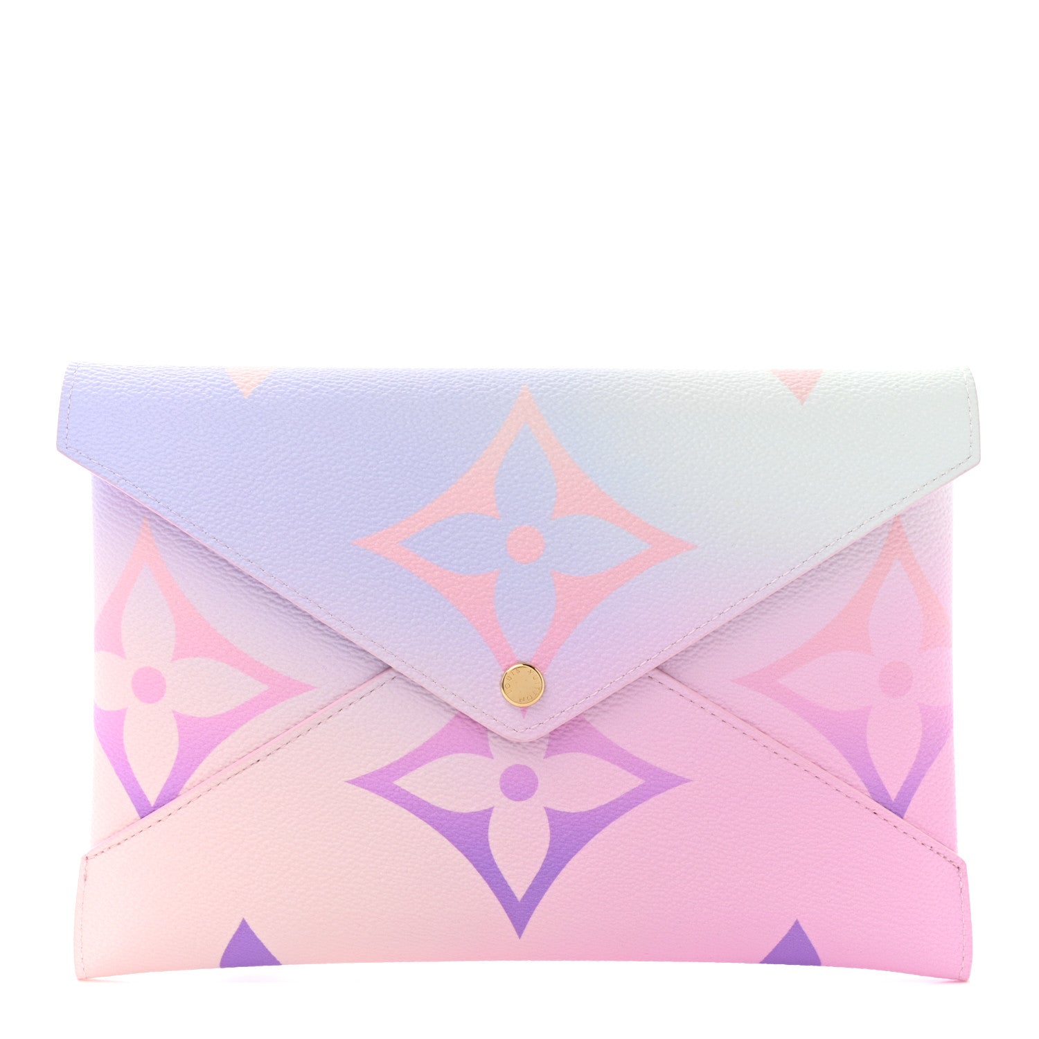 Louis Vuitton Monogram Giant Spring In The City Kirigami Pochette Set Sunrise Pastel Midnight Fuchsia Sunset Kaki 2 of 9
