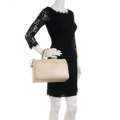 Louis Vuitton Epi Speedy 25 Ivory 2 of 7