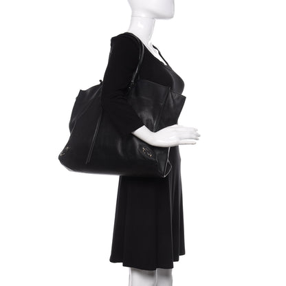 Balenciaga Veau Papier A4 Tote Black 2 of 10