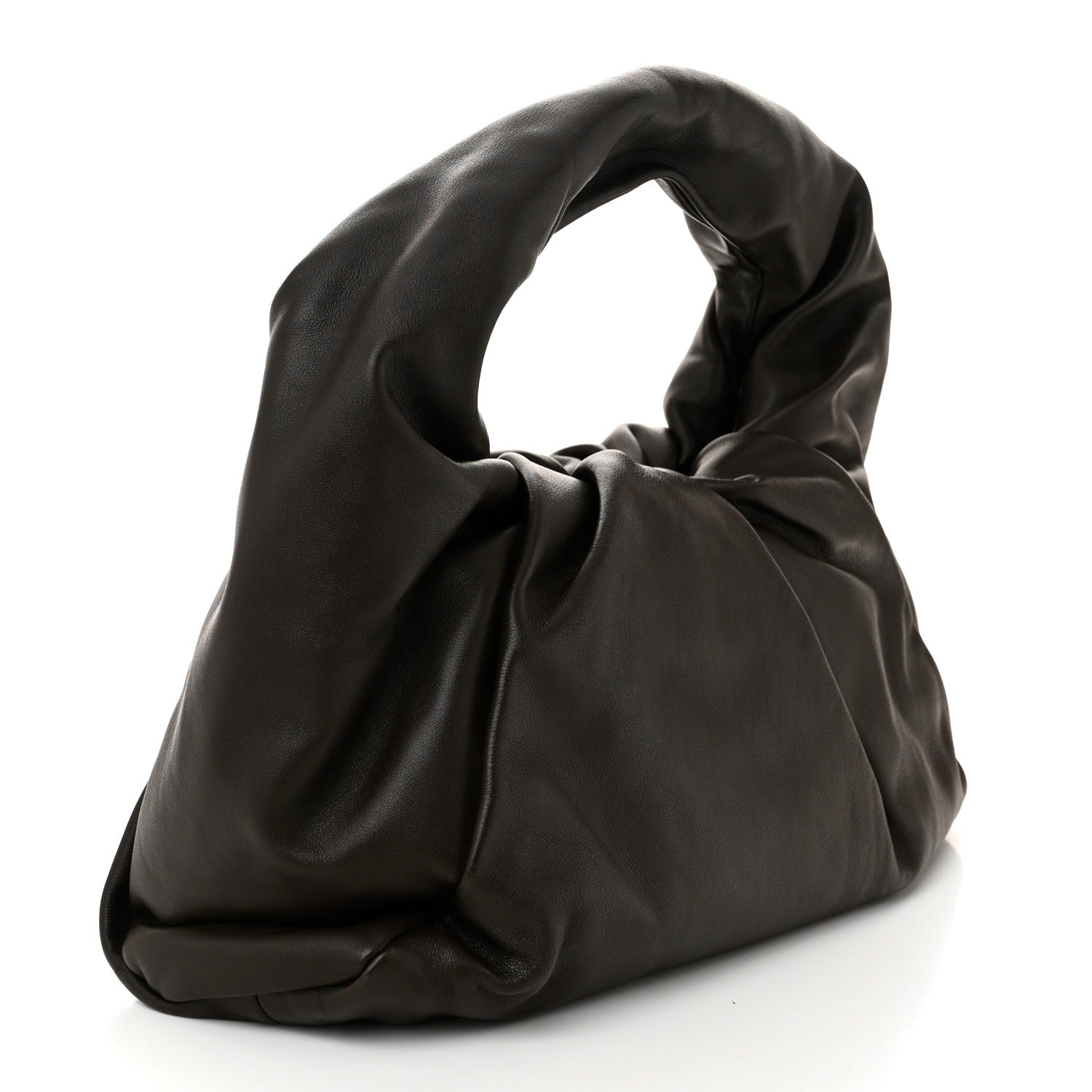 Bottega Veneta Smooth Butter Calfskin Small The Shoulder Pouch Brownie 3 of 10