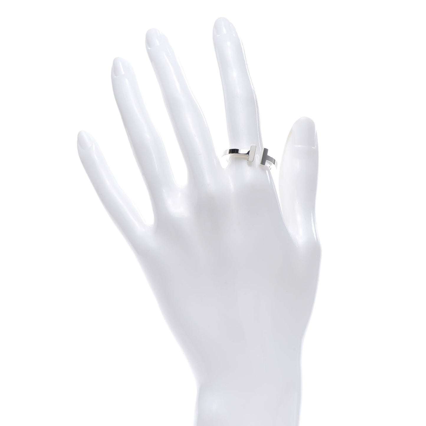 Sterling Silver T Square Ring 60 9