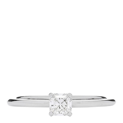 Tiffany Platinum Diamond .23ct Princess Cut Engagement Ring  49 5 1 of 6