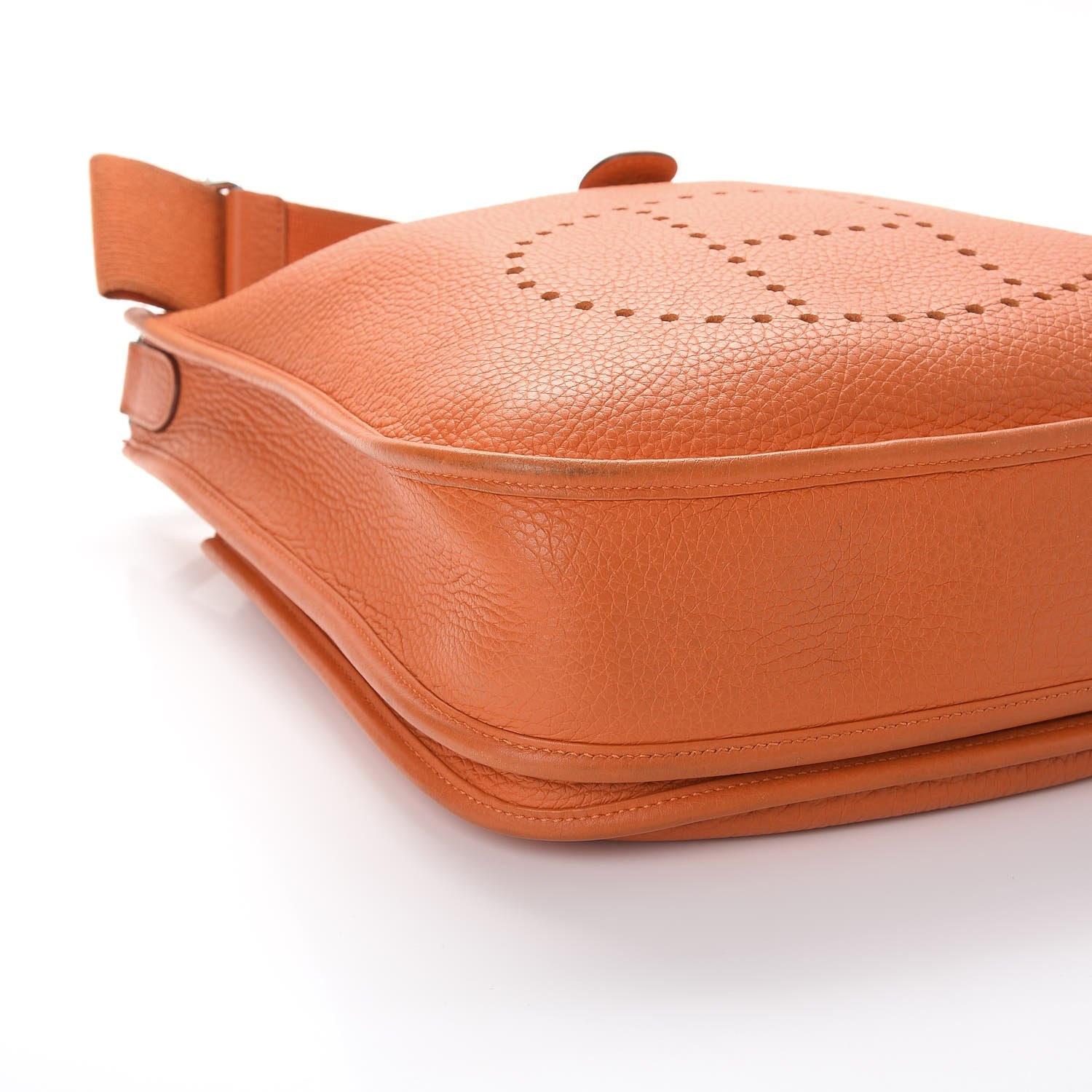 Hermes Taurillon Clemence Evelyne III PM Orange 18 of 21