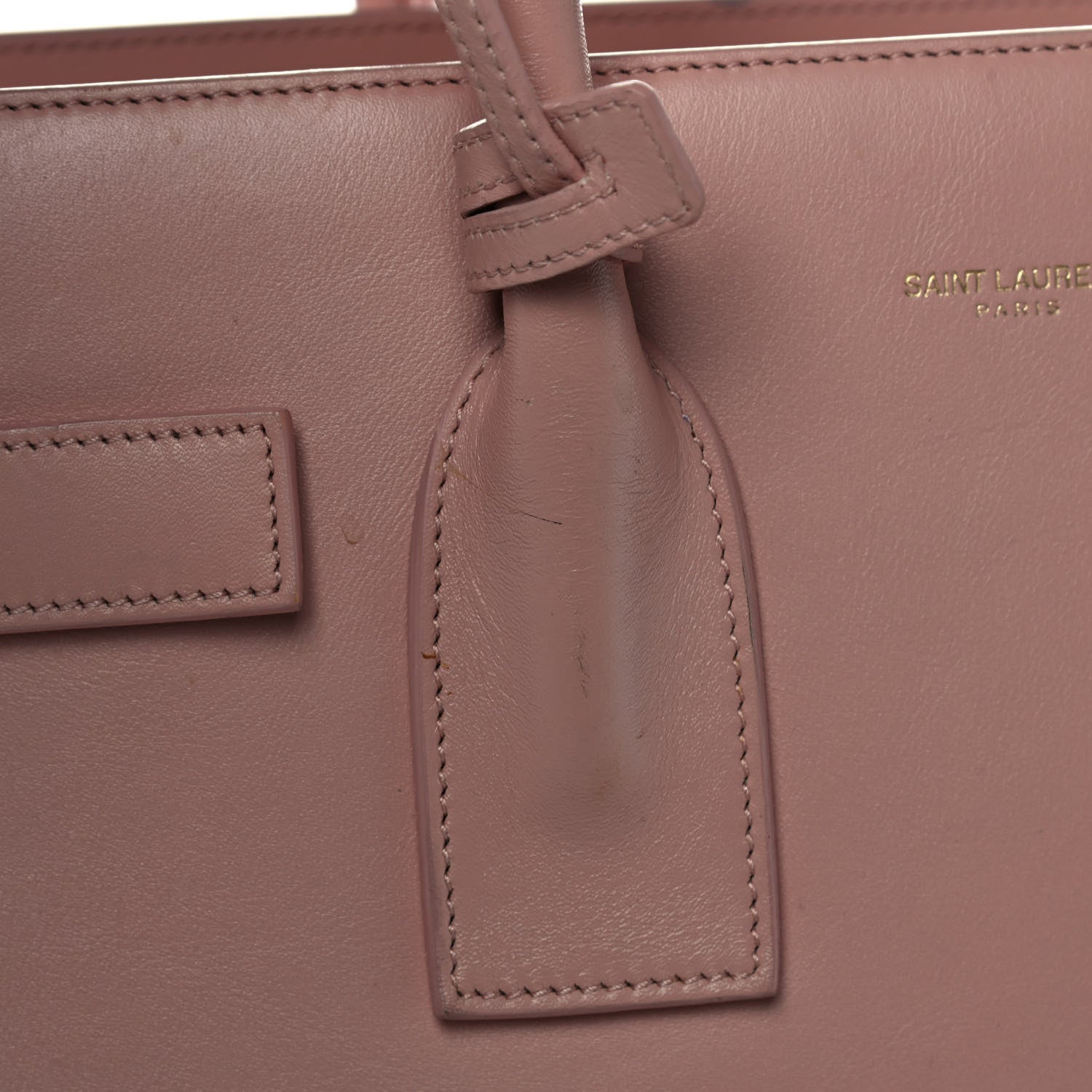 Saint Laurent Calfskin Small Sac De Jour Light Blush 12 of 28