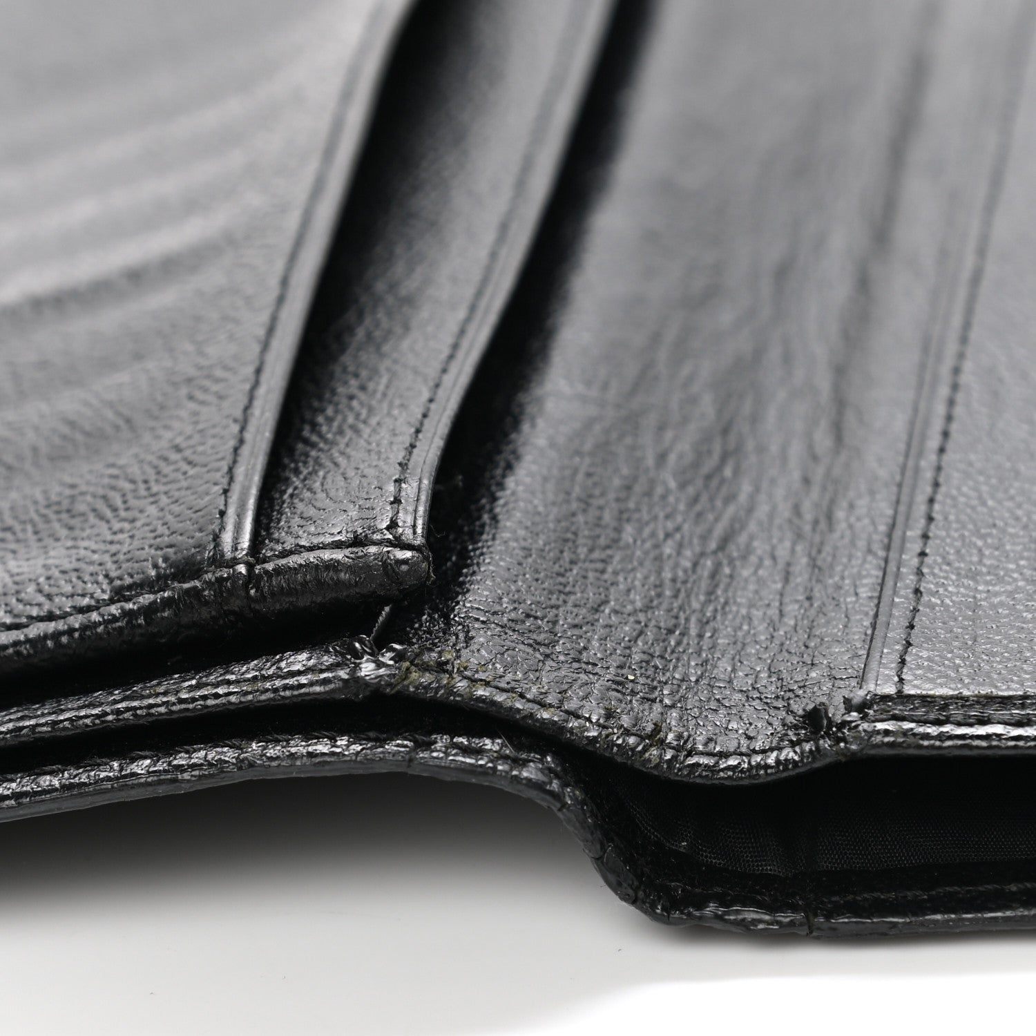 Chanel Goatskin Yen Wallet Black 11 of 11