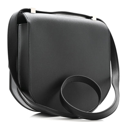 Hermes Grained Monsieur Mosaique Au 24-21 Black 3 of 16
