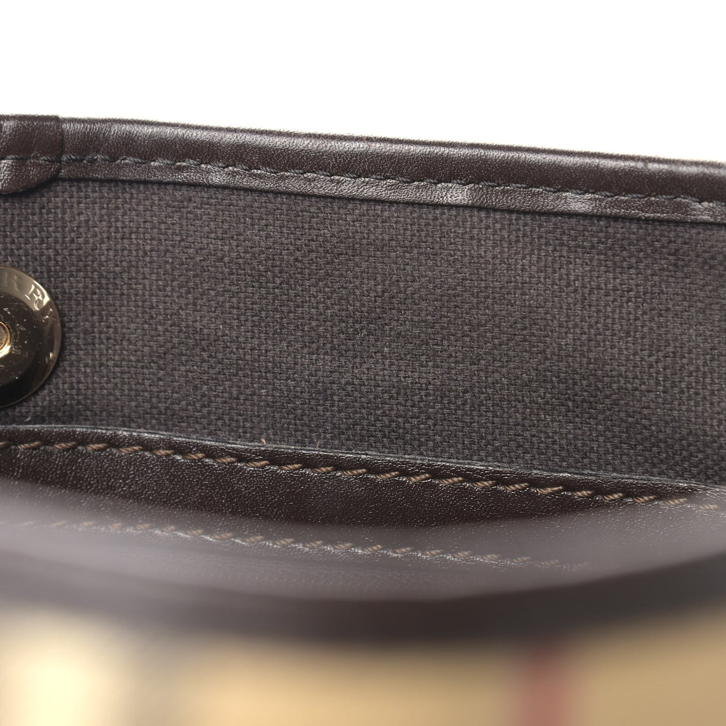 Haymarket Check Small Onslow Tote Chocolate