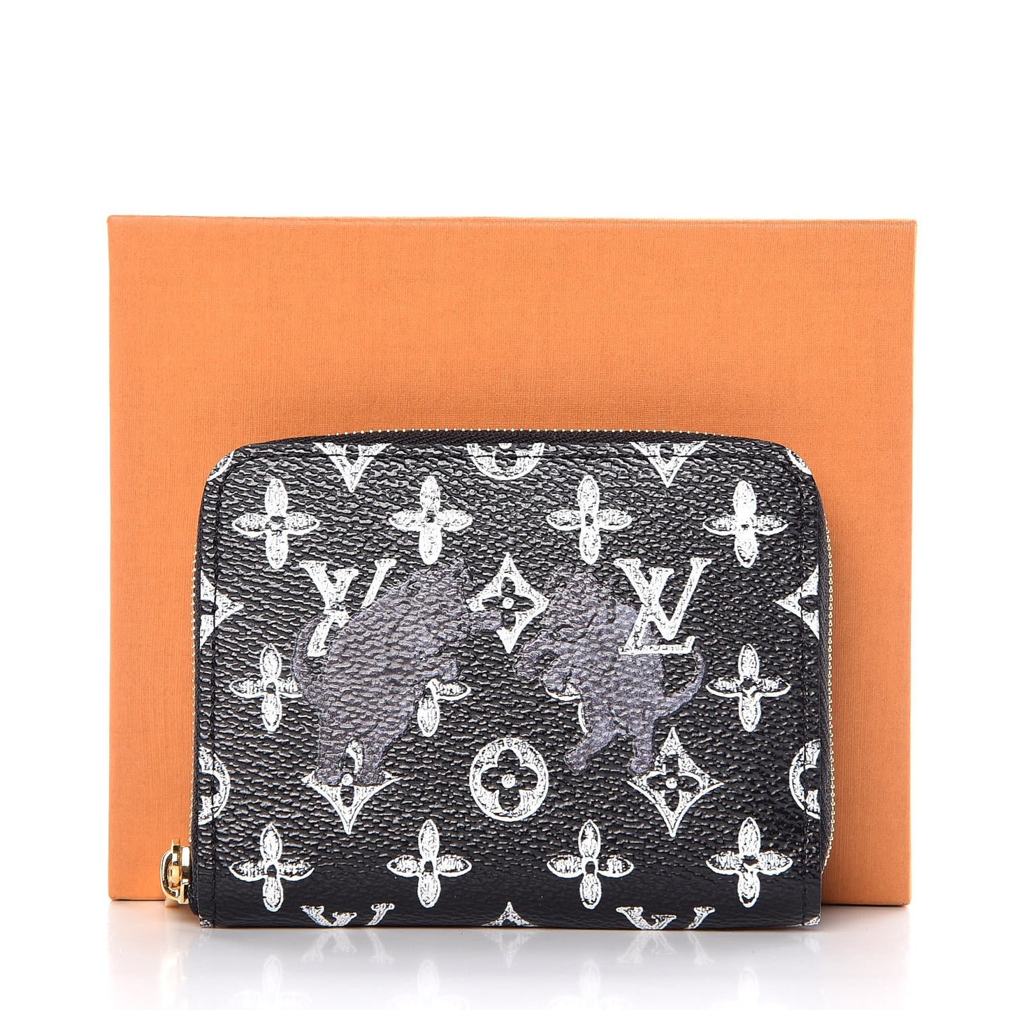 Catogram Zippy Coin Purse Black