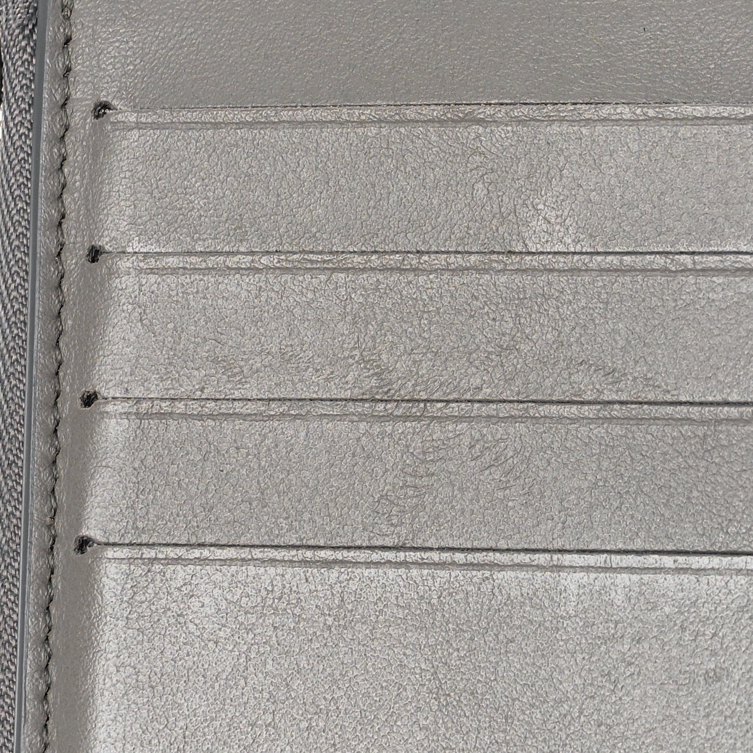 Louis Vuitton Taurillon Capucines Compact Wallet Silver 11 of 11