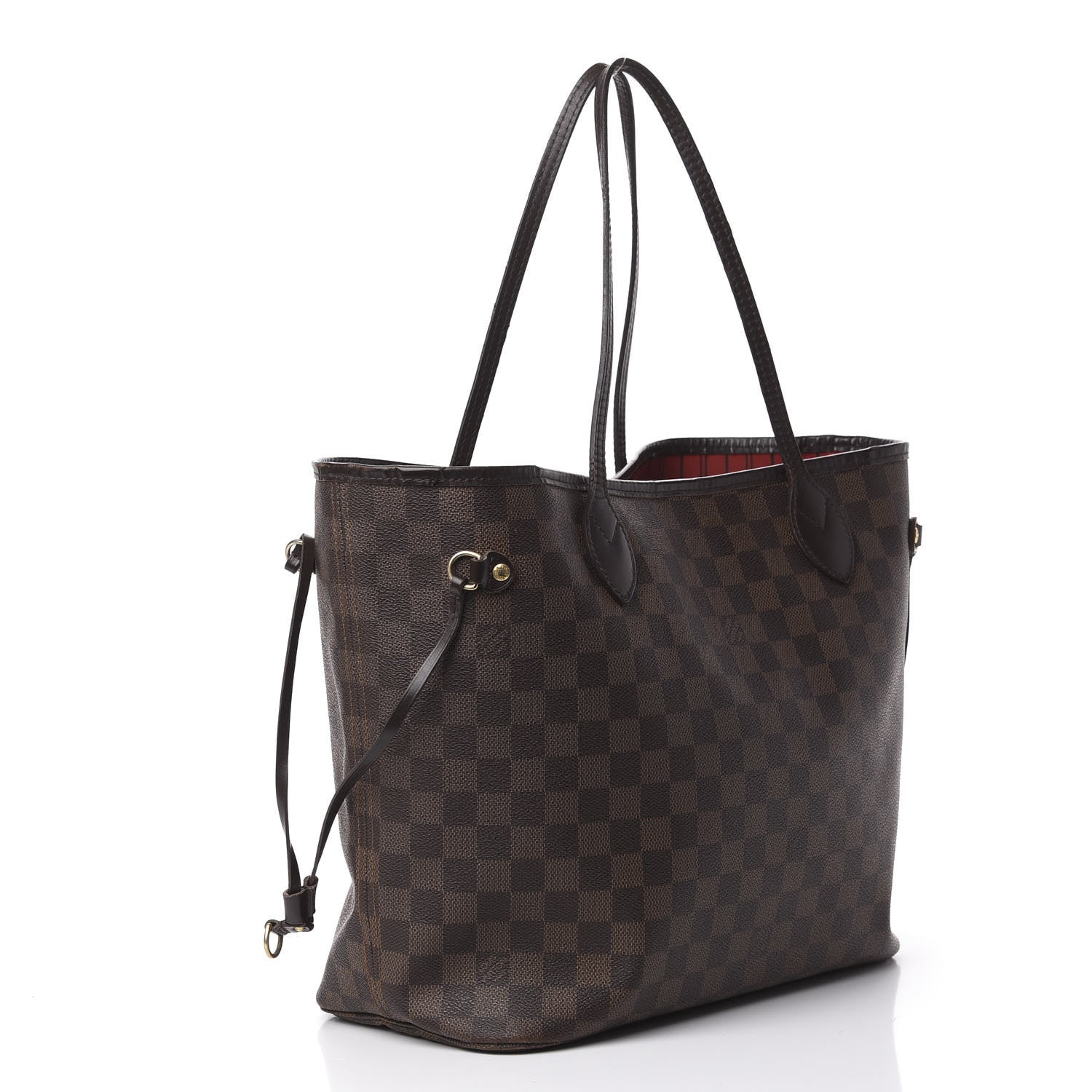 Louis Vuitton Damier Ebene Neverfull MM 2 of 9
