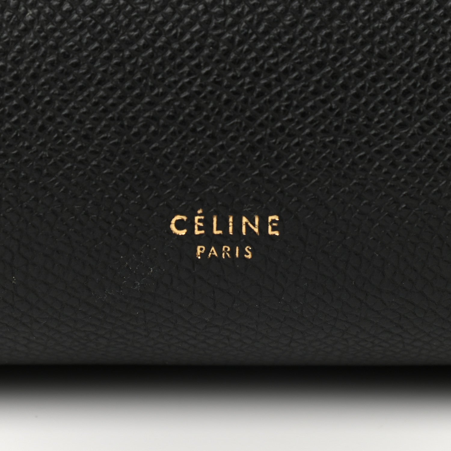 Celine Grained Calfskin Belt Bag Black 6 of 9