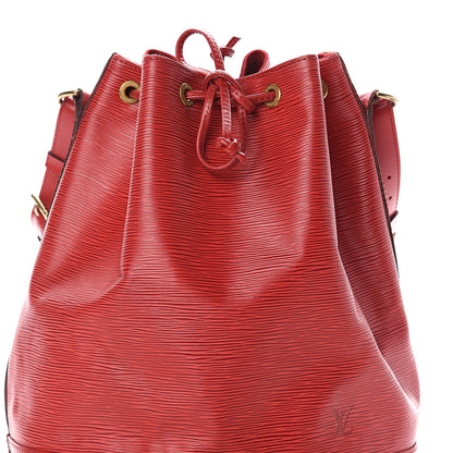 Louis Vuitton Epi Noe Castillan Red 8 of 8