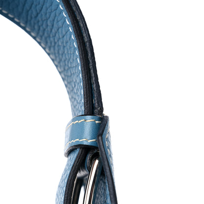 Hermes Taurillon Clemence Jypsiere 31 Blue Jean 14 of 17