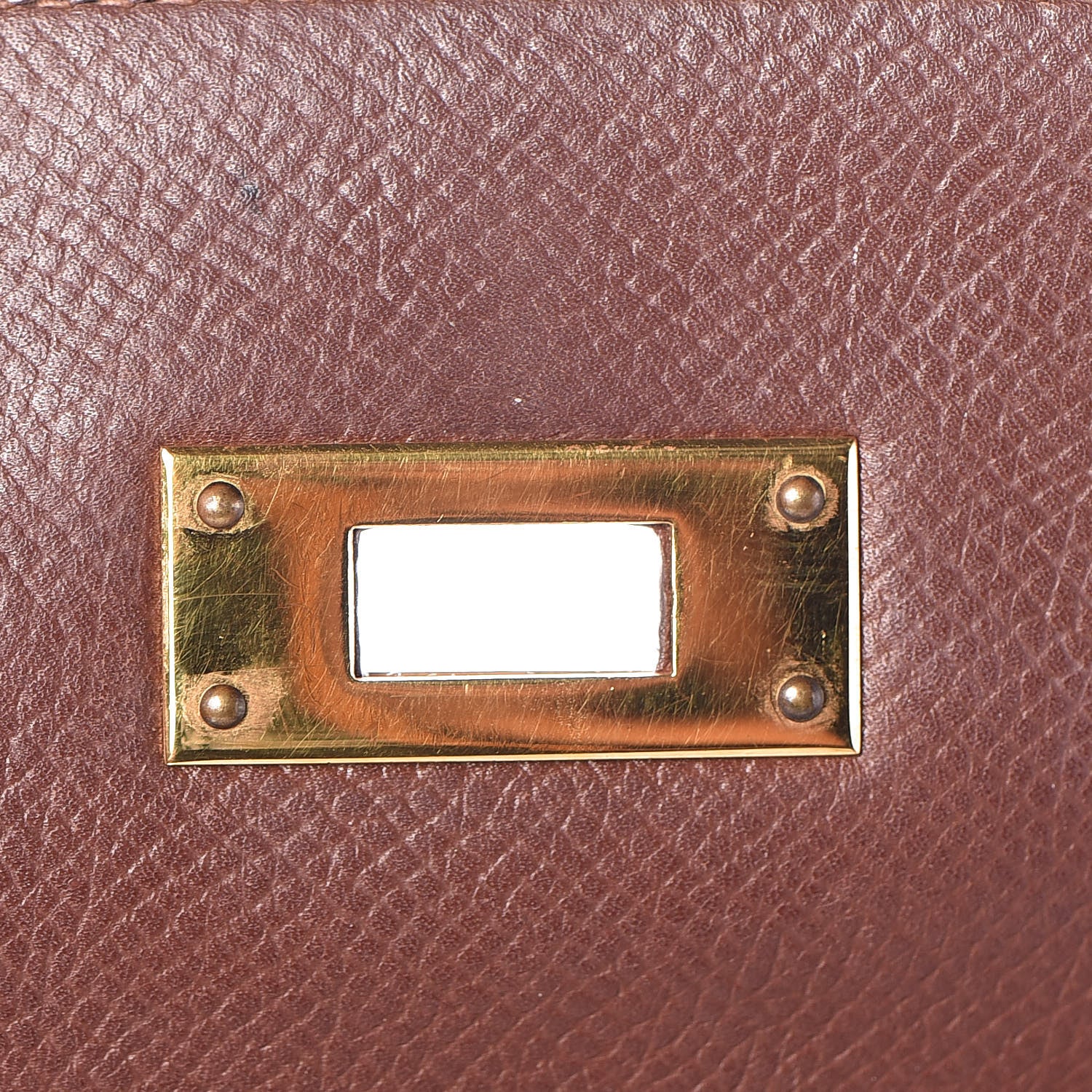 Hermes Courchevel Kelly Sellier 32 Chocolate 23 of 34