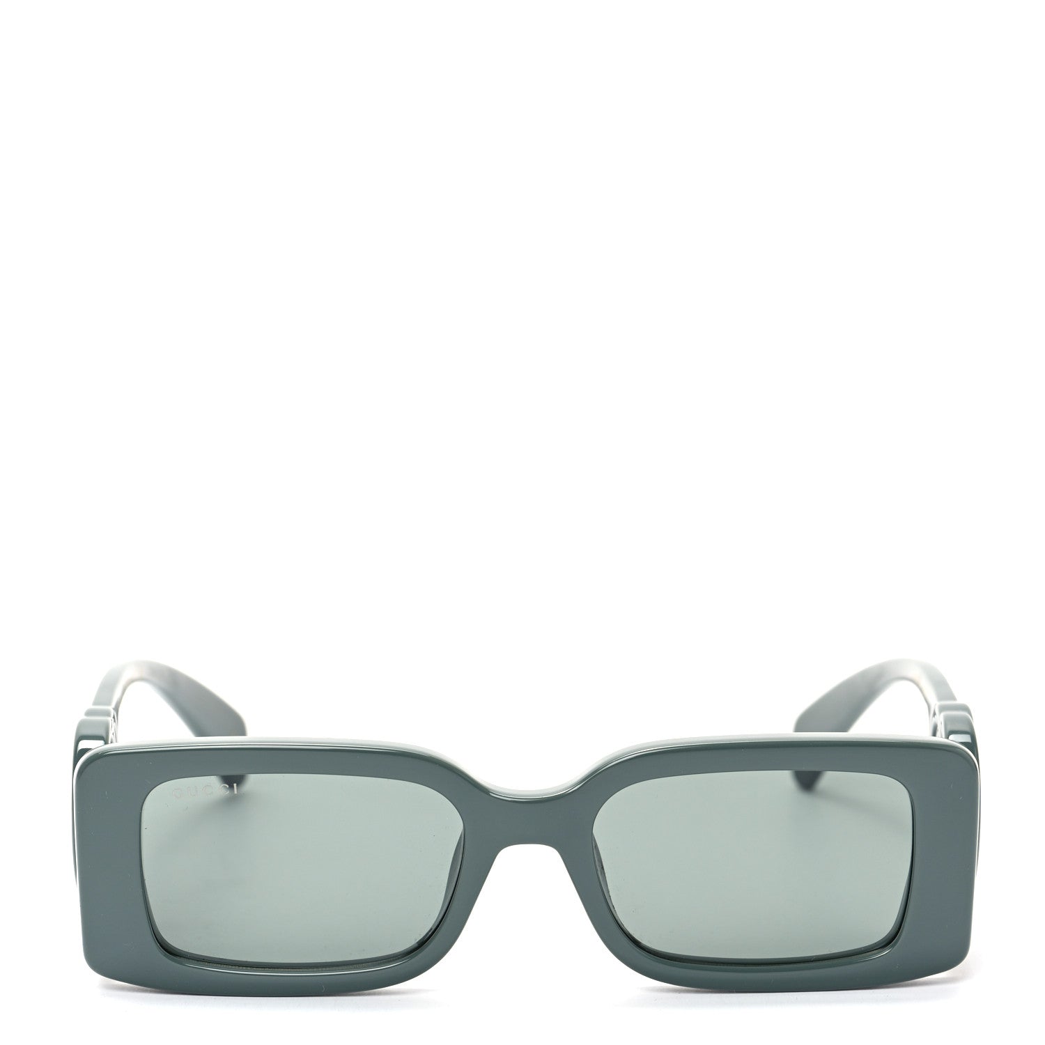Gucci Acetate Rectangle Frame Sunglasses GG1325S Dark Grey 2 of 7
