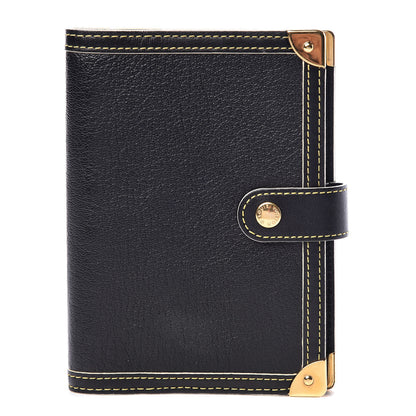 Louis Vuitton Suhali Small Ring Agenda Cover Black 1 of 6