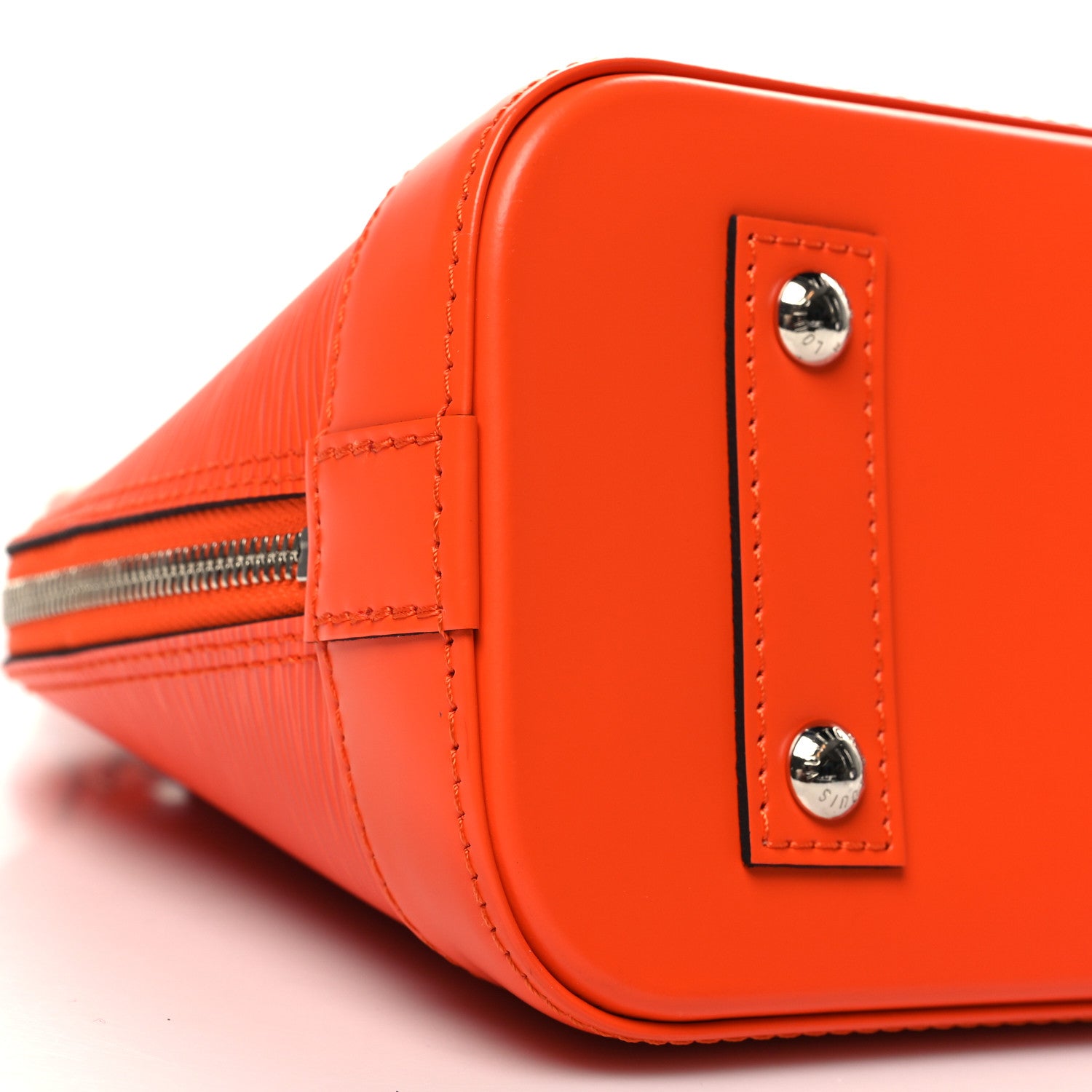 Louis Vuitton Epi Jacquard Alma BB Orange 8 of 10