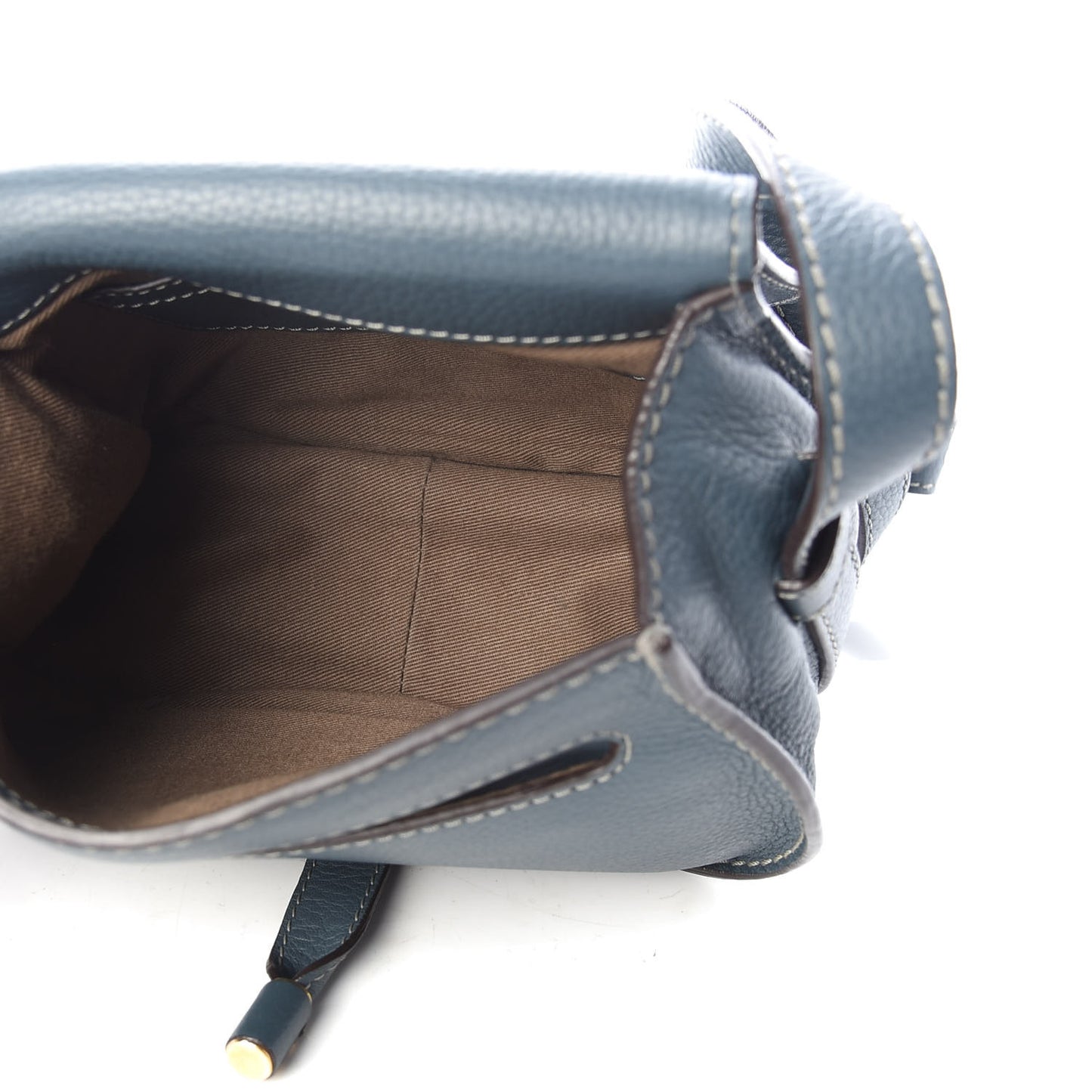 Calfskin Mini Marcie Round Crossbody Bag Teal