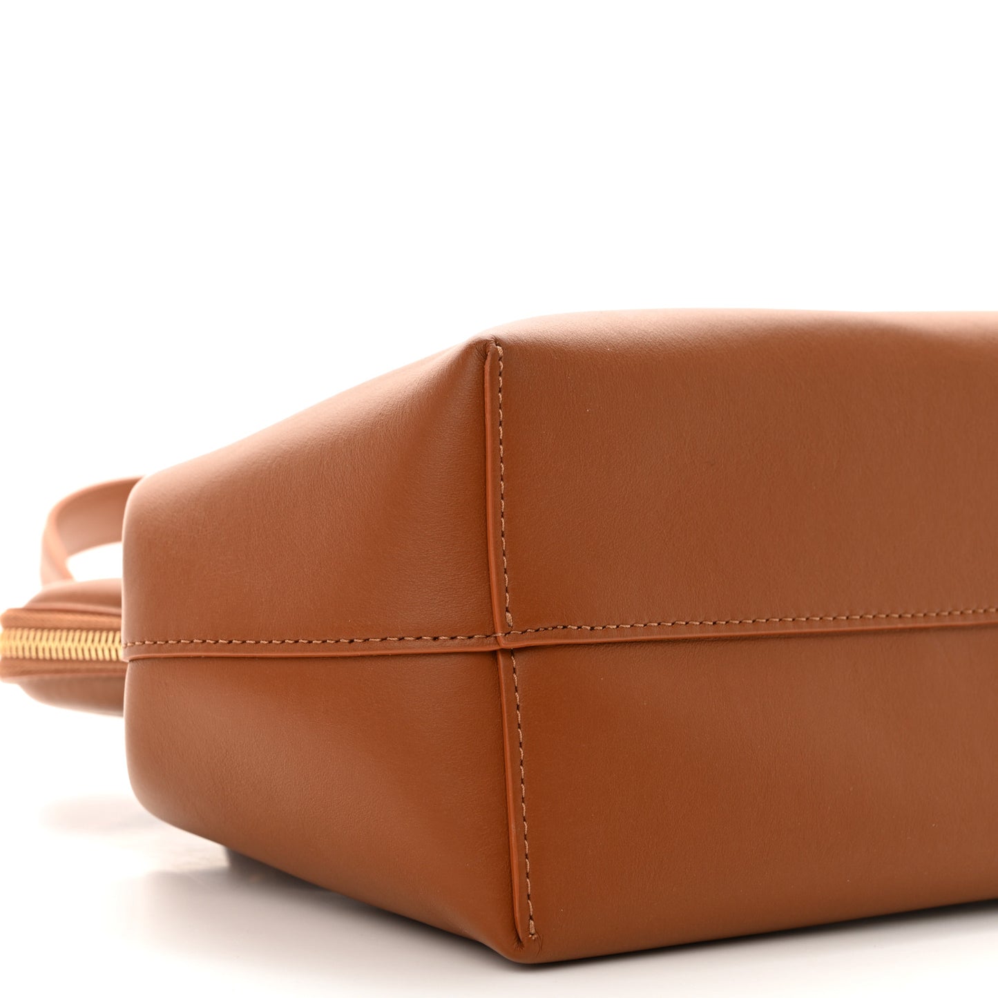 Smooth Calfskin M Frame Bag Camel