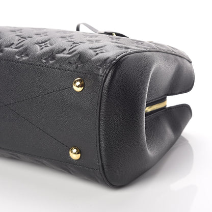 Louis Vuitton Empreinte Montaigne MM Black 6 of 10