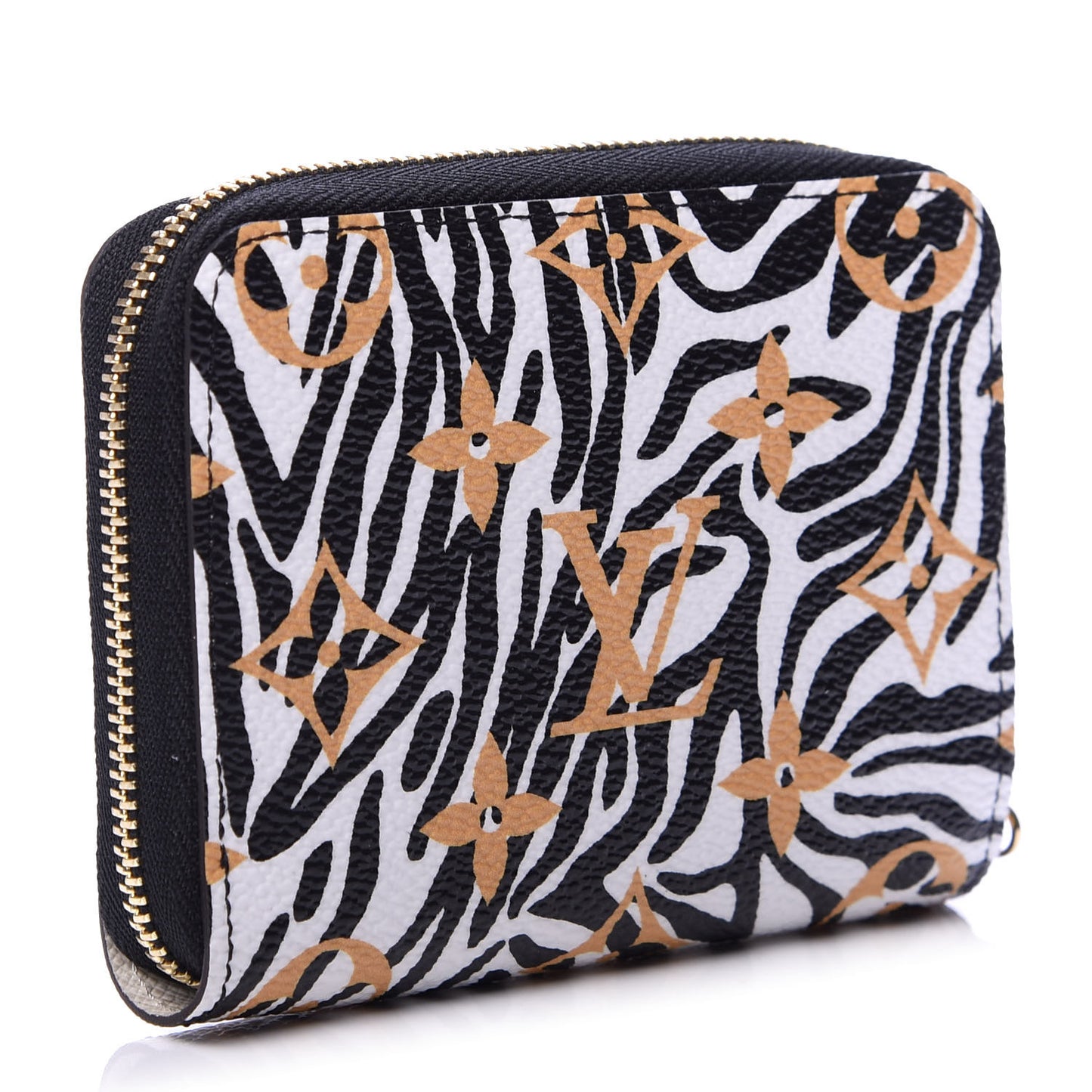 Monogram Giant Jungle Zippy Coin Purse Ivory