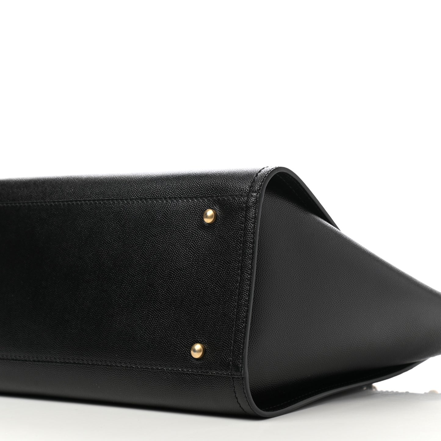 Caviar Small Studded Deauville Tote Black
