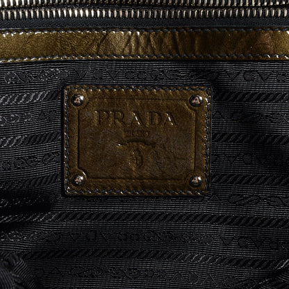 Prada Vernice Sfumata Bowler Brown 7 of 12