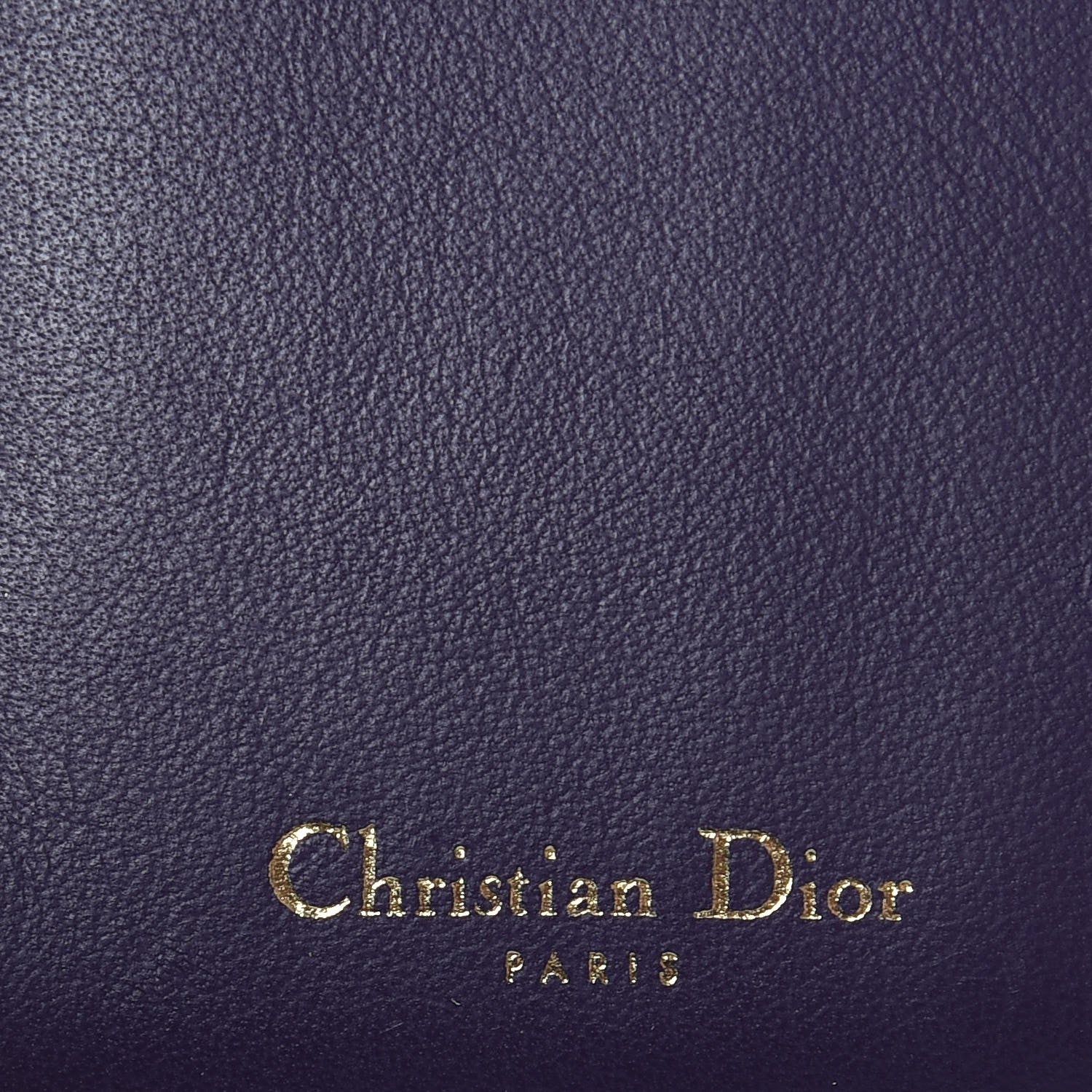 Christian Dior Bullcalf Diorissimo Medium Envelope Wallet Gris 7 of 8