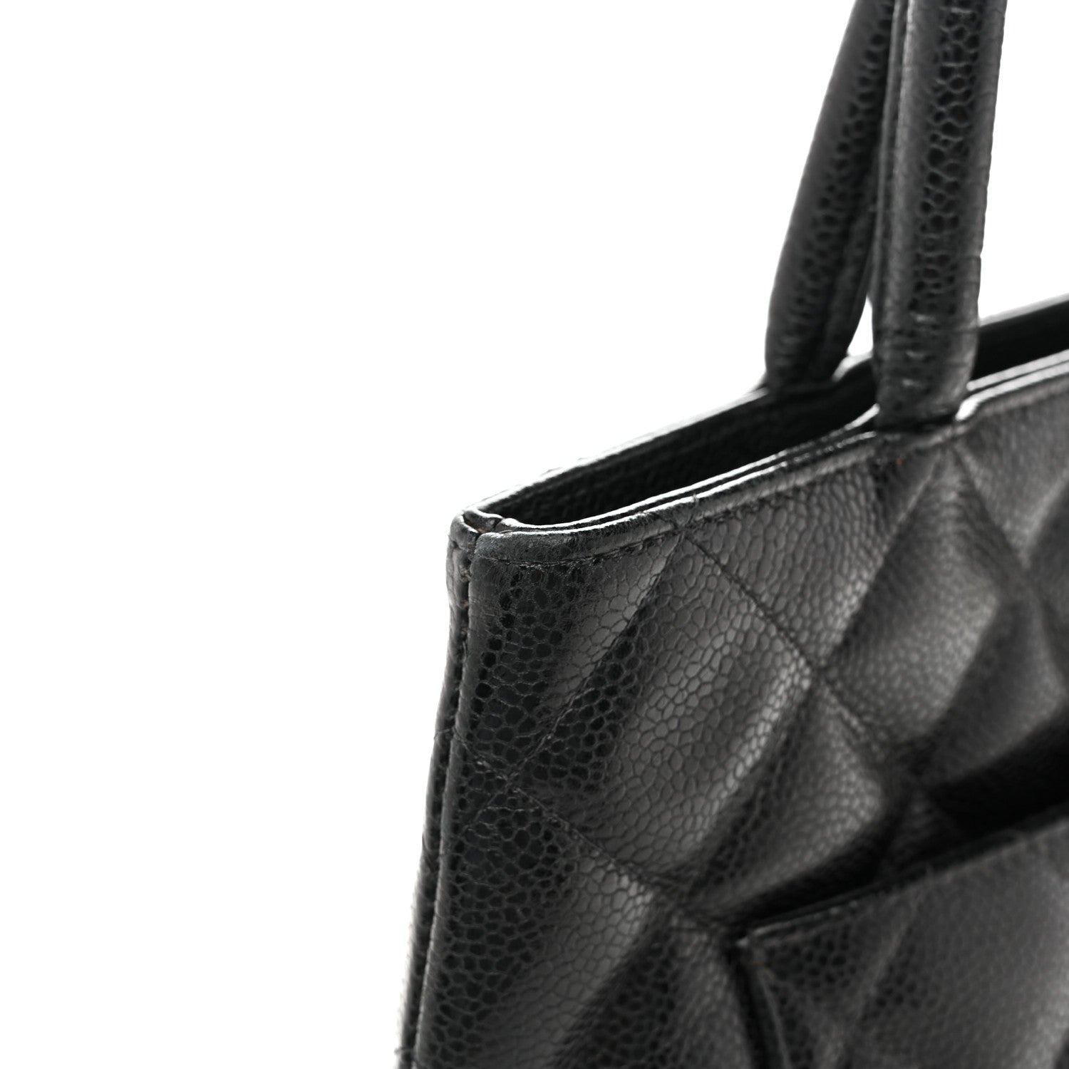 Chanel Caviar Quilted Medallion Tote Black 16 of 16