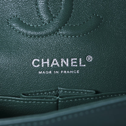 Chanel Lambskin Quilted Small Double Flap Green 6 of 10