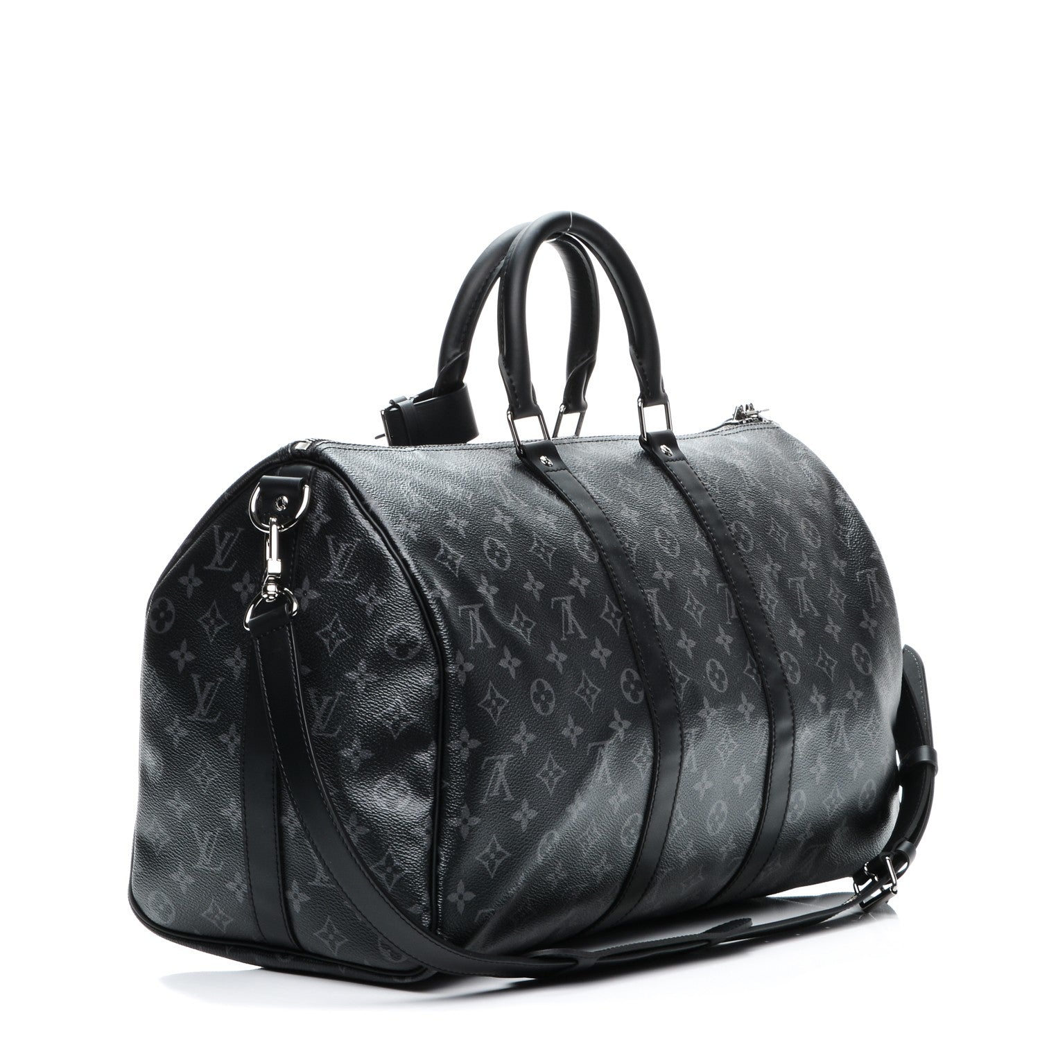 Louis Vuitton Monogram Eclipse Keepall Bandouliere 45 3 of 7