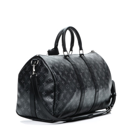 Louis Vuitton Monogram Eclipse Keepall Bandouliere 45 3 of 7
