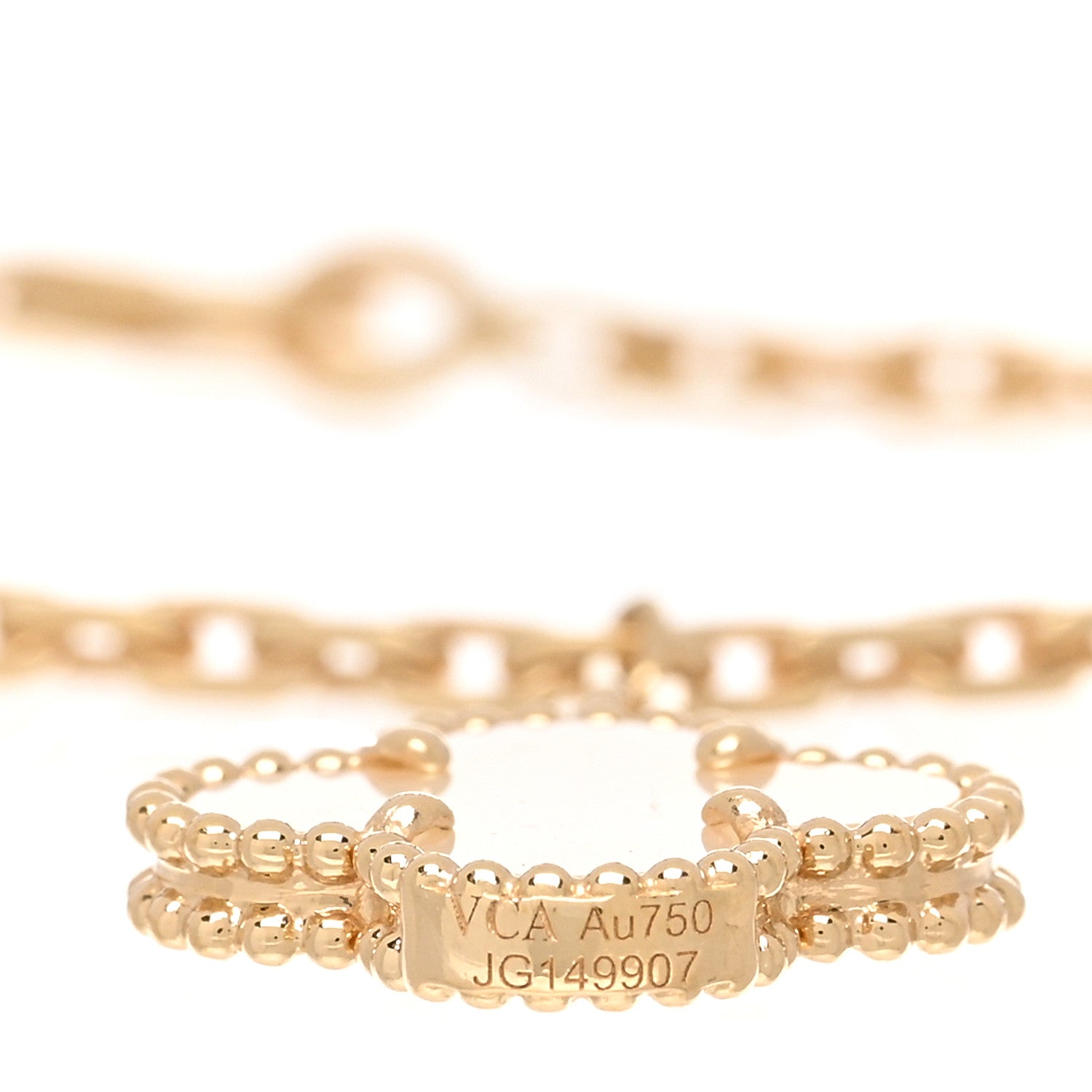 Van Cleef & Arpels 18K Yellow Gold Mother of Pearl Malachite Carnelian Tiger Eye 4 Motifs Lucky Alhambra Bracelet 3 of 3
