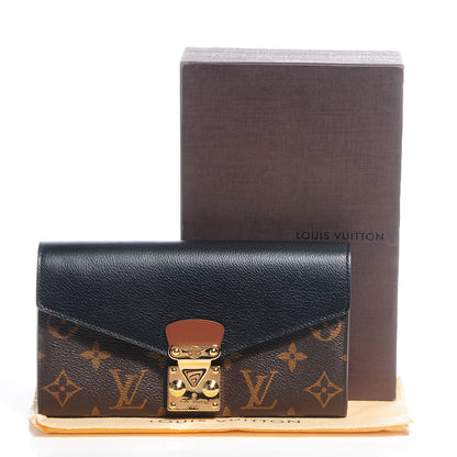 Louis Vuitton Monogram Pallas Wallet Black 5 of 8