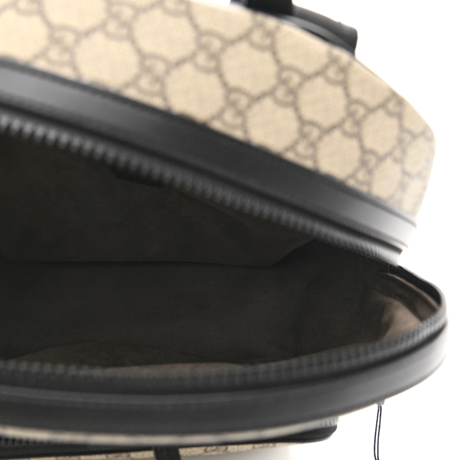 Gucci GG Supreme Monogram Medium Backpack Black 5 of 11