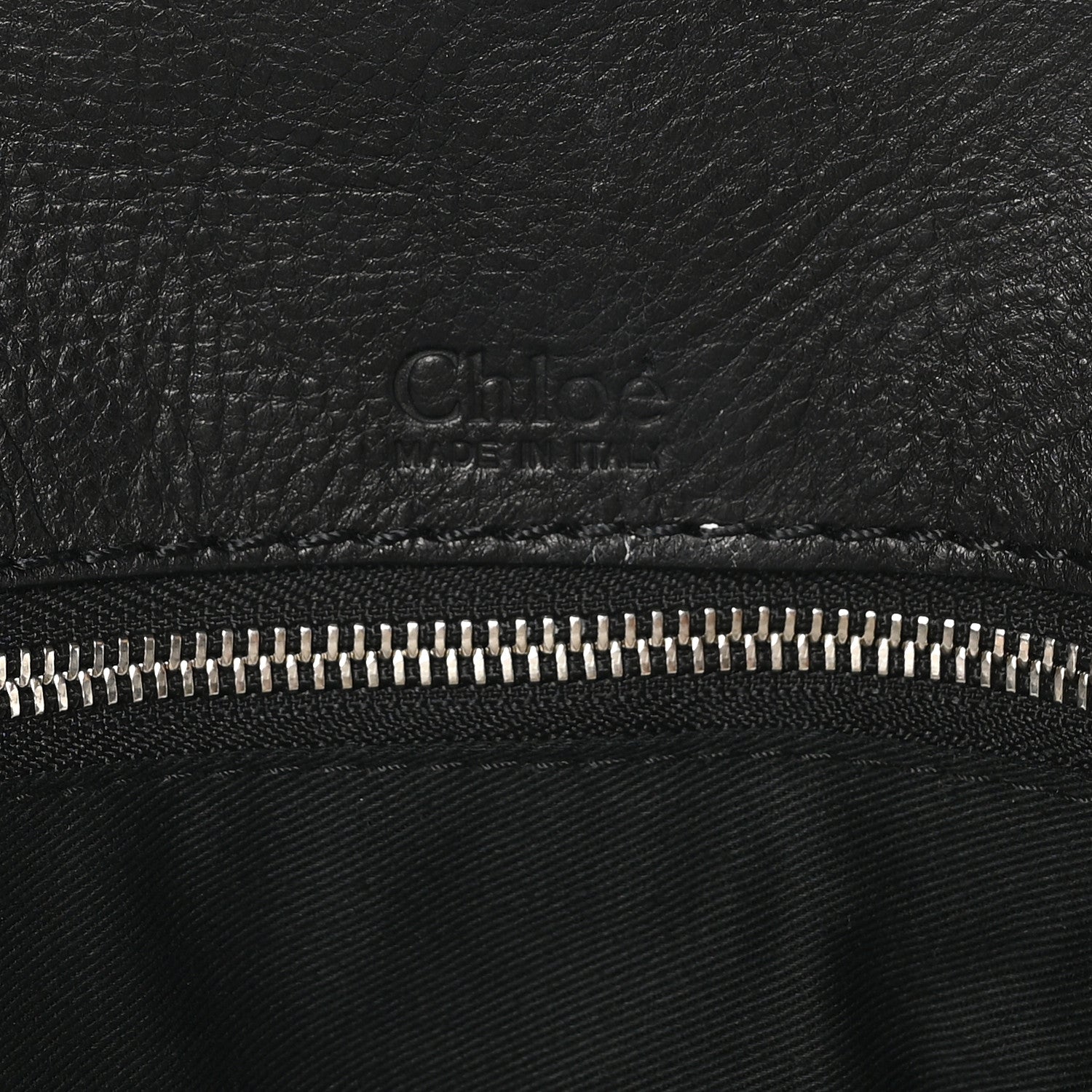 Chloe Calfskin Edith Dome Bowler Black 6 of 9