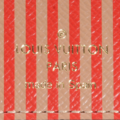 Louis Vuitton Monogram Illustre Trunk Key Holder Bordeaux 4 of 6