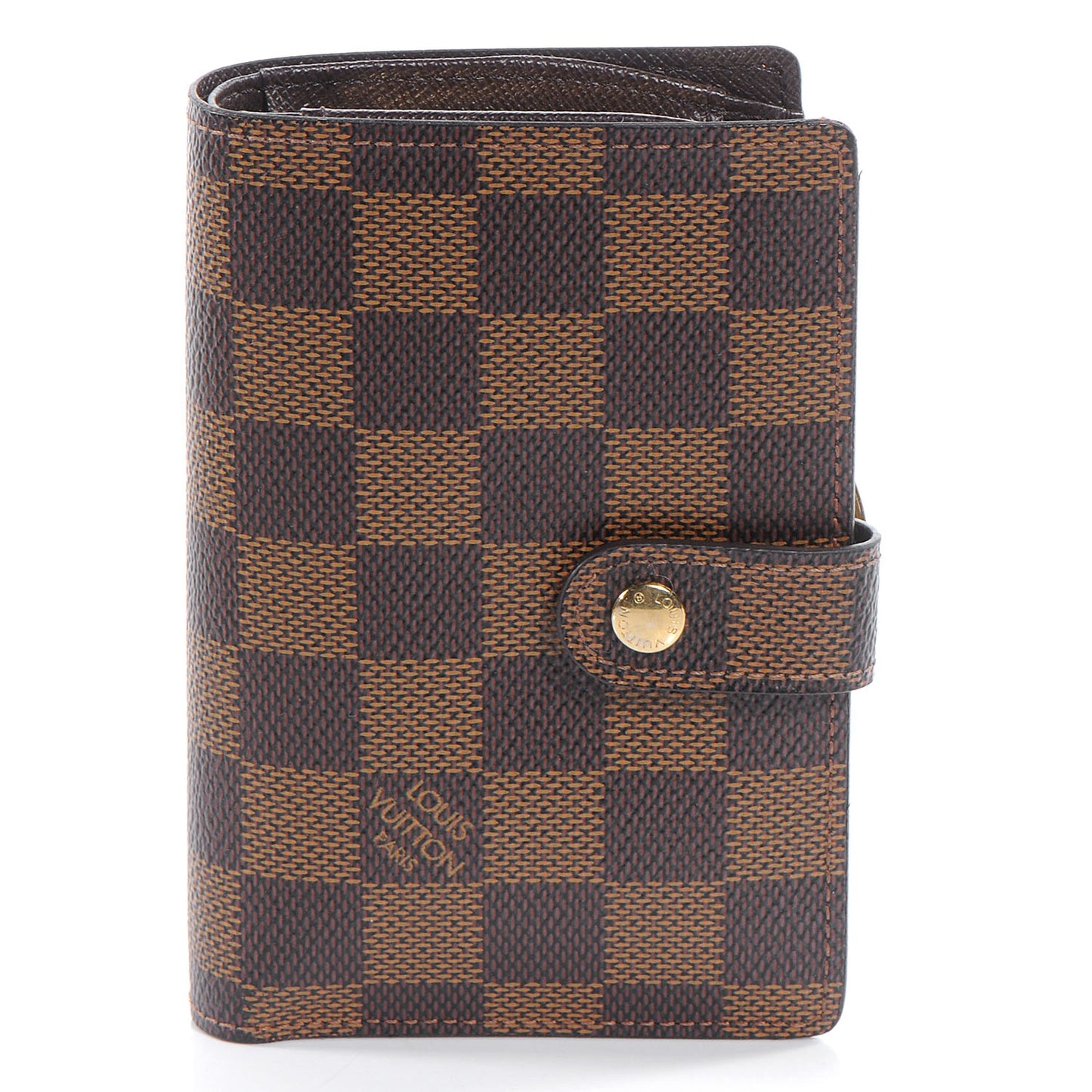 Damier Ebene French Purse Wallet