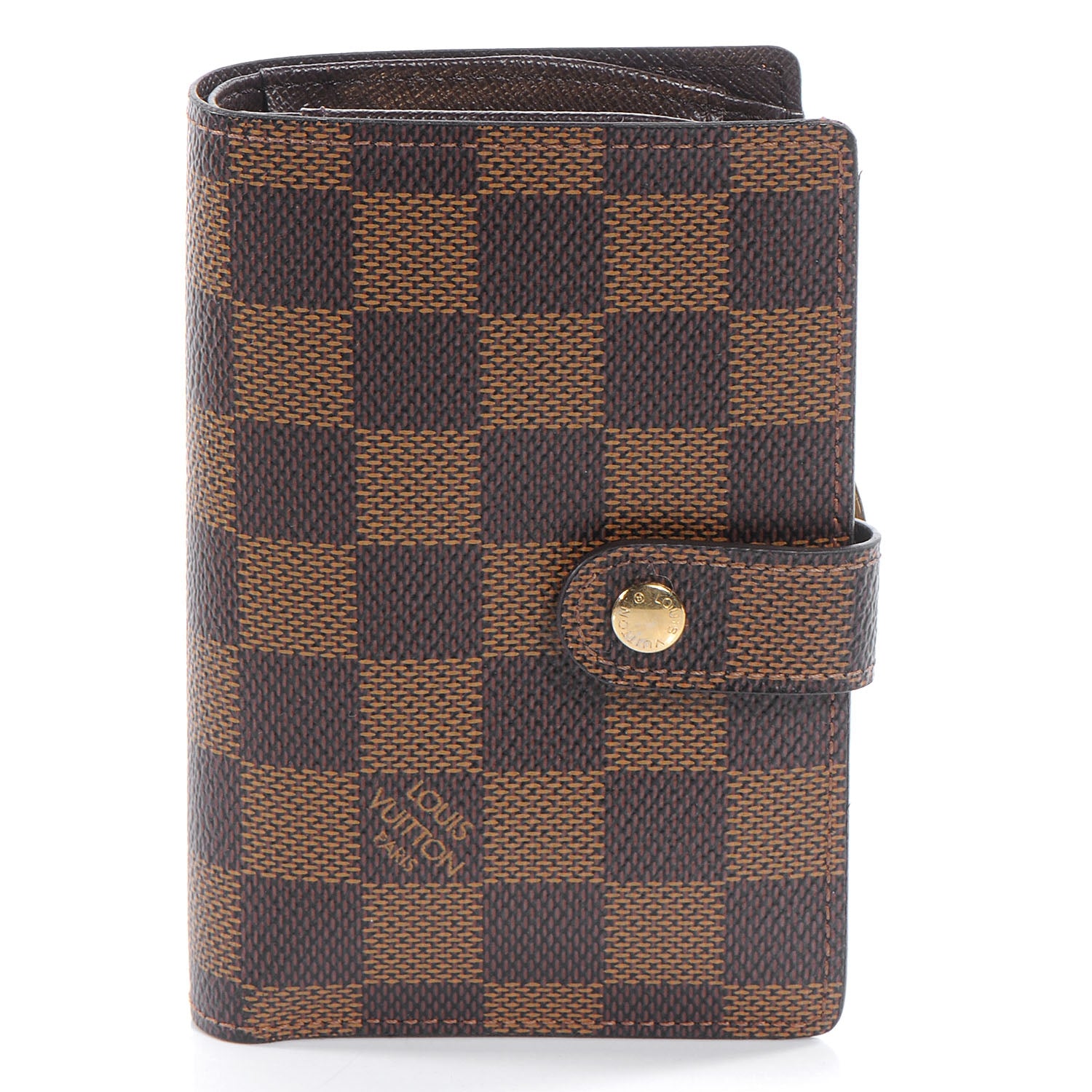 Louis Vuitton Damier Ebene French Purse Wallet 1 of 8