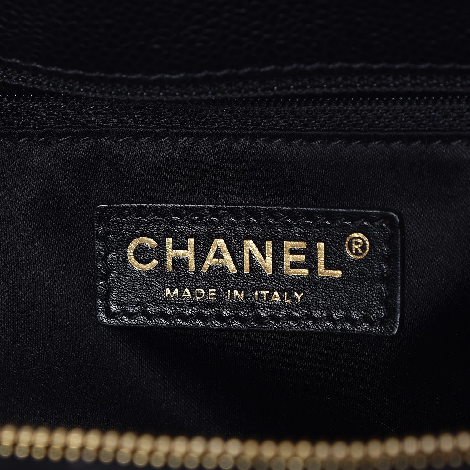 Chanel Caviar Quilted Grand Shopping Tote GST Black 6 of 8