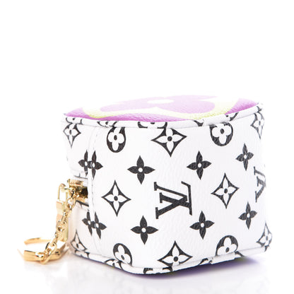 Louis Vuitton Monogram Giant Cube Coin Purse Pink 4 of 8