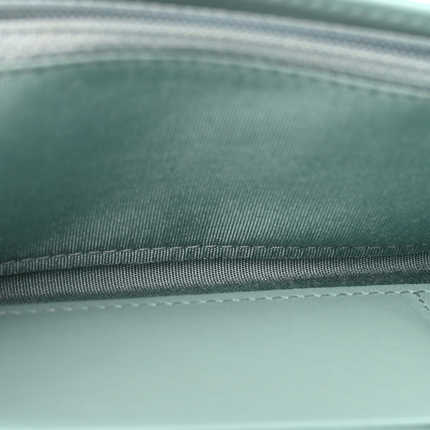 Lambskin Quilted Chanel 19 Flap Wallet Light Blue