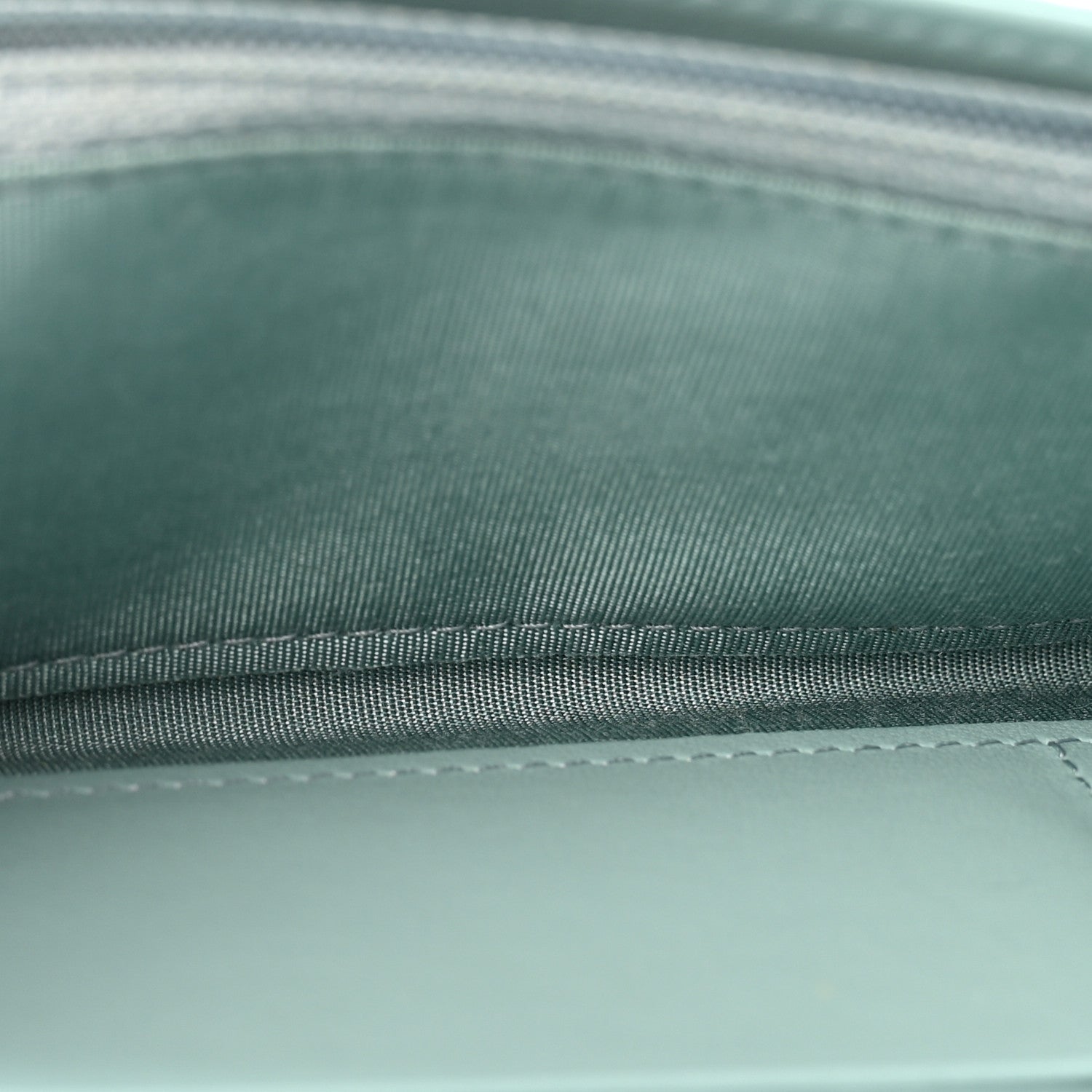 Chanel Lambskin Quilted Chanel 19 Flap Wallet Light Blue 5 of 10