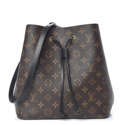 Louis Vuitton Monogram Neonoe MM Black 1 of 10