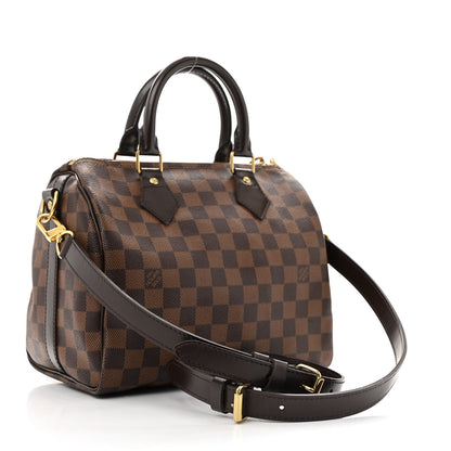 Louis Vuitton Damier Ebene Speedy Bandouliere 25 3 of 11