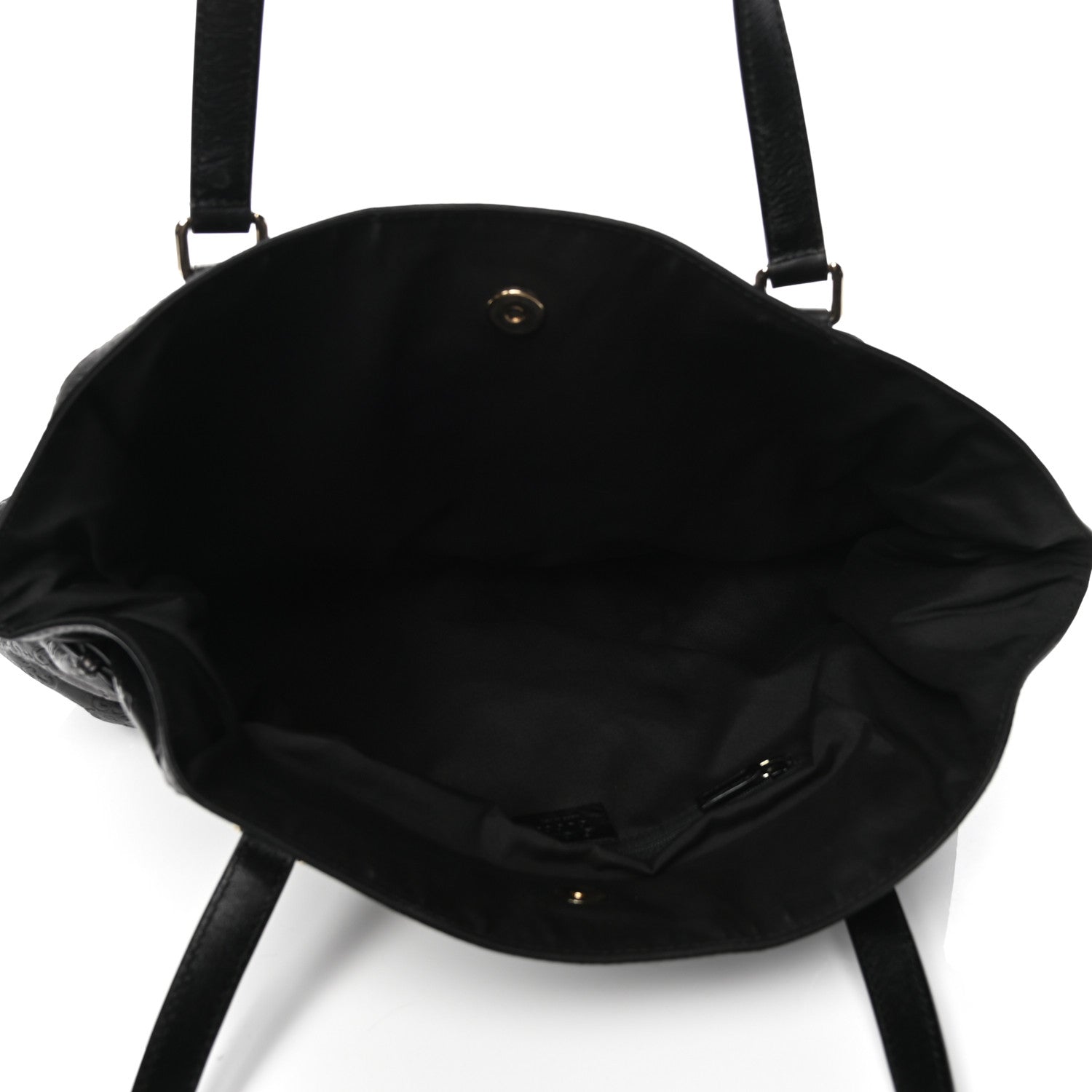 Gucci Guccissima Full Moon Tote Black 4 of 5