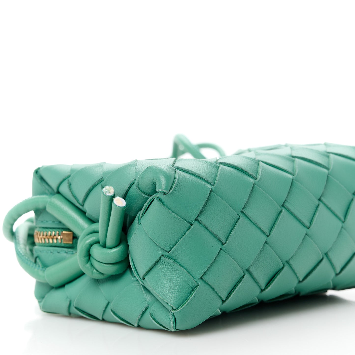 Nappa Intrecciato Candy Loop Camera Bag Mermaid